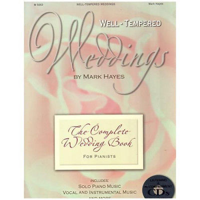 Hal Leonard Well Tempered Weddings (Book/CD). Shawnee Press. Shipping Included