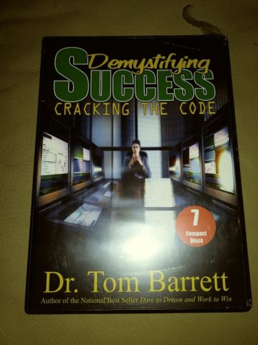 Dr Tom Barrett 7 CD Audio Book DEMYSYIFYING SUCCESS - CRACKING THE CODE New