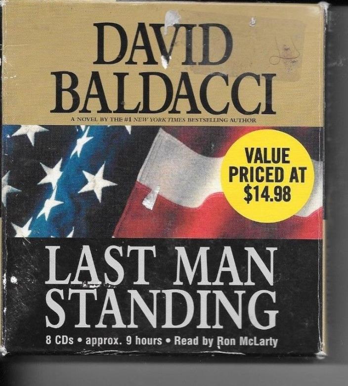 Last Man Standing by David Baldacci Audio Book 8 CD's