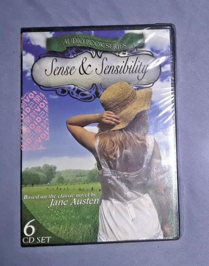 Jane Austen SENSE & SENSIBILITY Audio Book Series on 6 CDs  New Sealed free ship