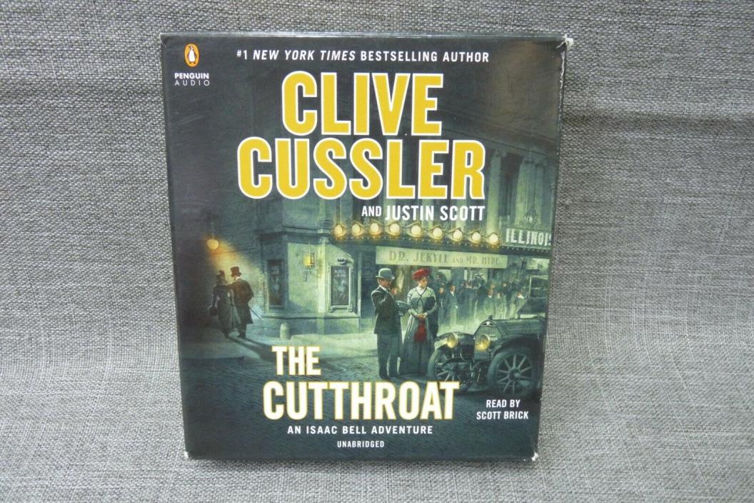 Clive Cussler And Justin Scott The Cutthroat CD