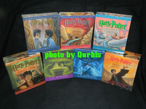 Harry Potter  Complete CD audio book SET - NEW sealed (NOT pre-owned = used) NEW