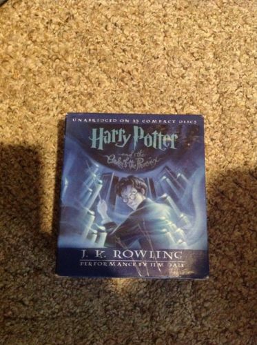Harry Potter and the Order of the Phoenix J. K. Rowling Audiobook CD