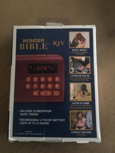 Wonder Bible KJV- The Talking Audio Bible Player (King James Version