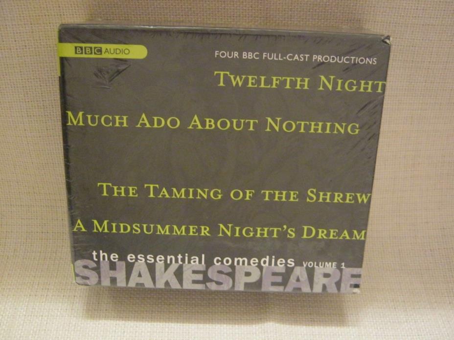 Shakespeare: The Essential Comedies Volume 1  BBC Audio  8-CD Set