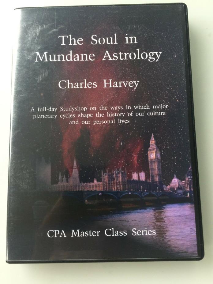 The Soul in Mundane Astrology Charles Harvey CPA Master Class audiobook