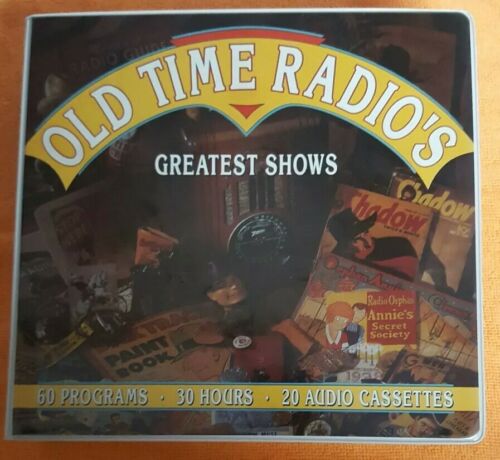 Old Time radio Collection Cassettes.  *B2*