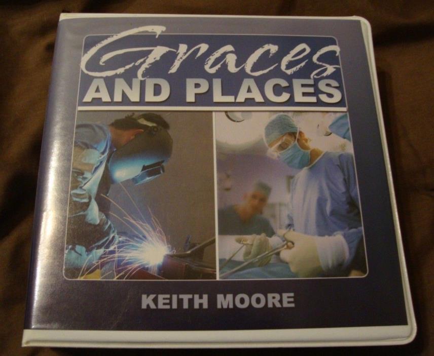 Keith Moore: Graces and Places (18-CD's) Moore Life Ministries Christian     G10