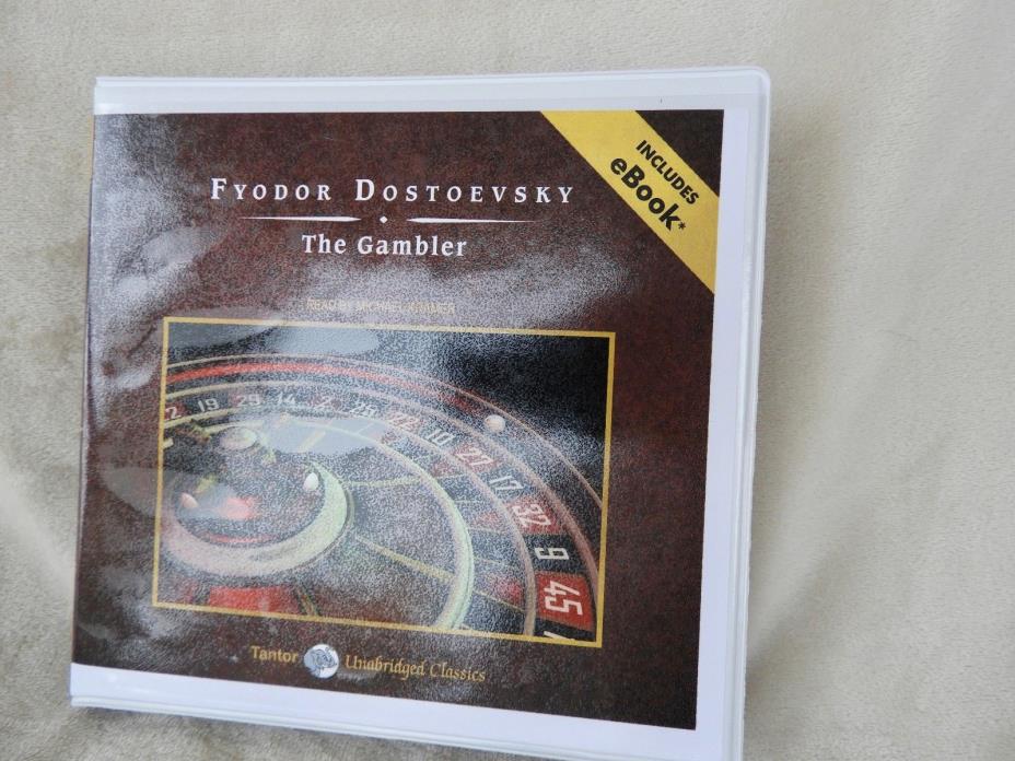 Fyodor Dostoevsky: THE GAMBLER Unabridged English 6 Audio CDs Tantor