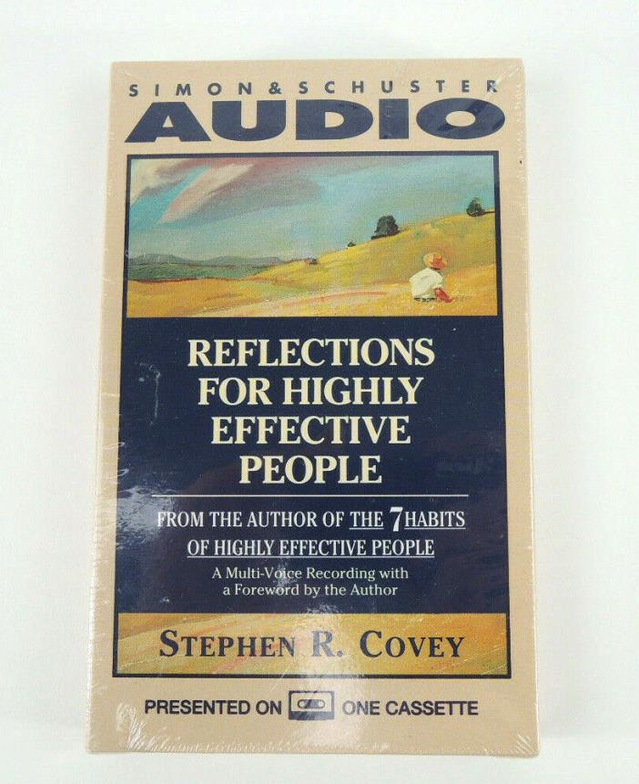 Reflections for Highly Effective People by Stephen R. Covey (1994, Cassette)