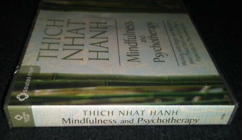Thich Nhat Hanh Mindfulness and Psychotherapy CD Zen Van Hanh Buddhist Univ NEW