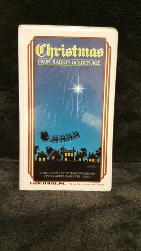 Radio Spirits Christmas from Radio's Golden Age 9 hours12 Cassettes *B2* R1S2B2