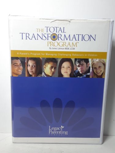 The Total Transformation Program 7-CD, 1 Bonus, 2-DVD Workbook Set by J. Lehman