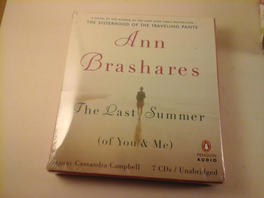 The Last Summer (Of You and Me) by Ann Brashares (2007, CD, Unabridged)