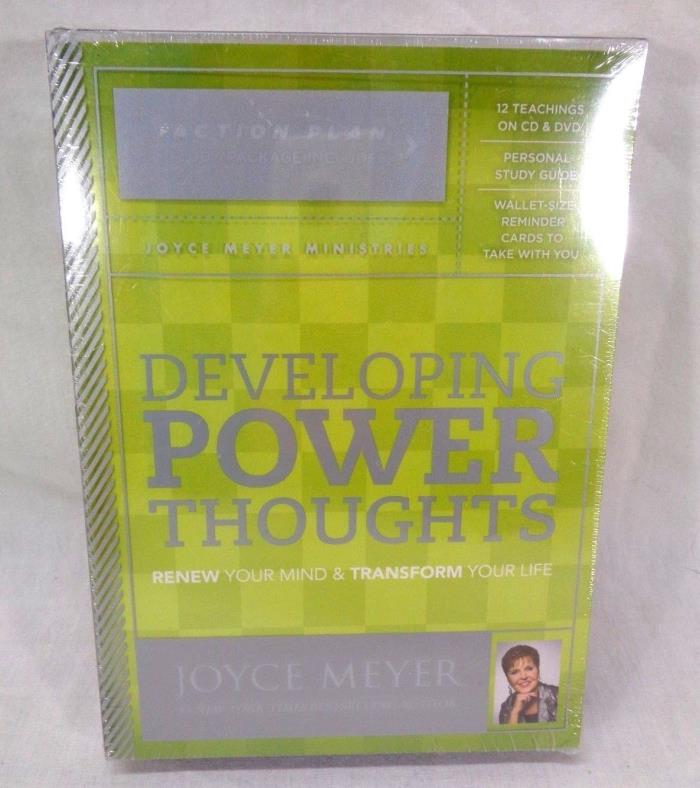 JOYCE MEYER MINISTRIES  Developing Powerful Thoughts Action Plan  CD Audio Book