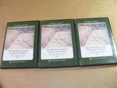 The Great Courses The Western Literary Canon in Contest No Book CDs