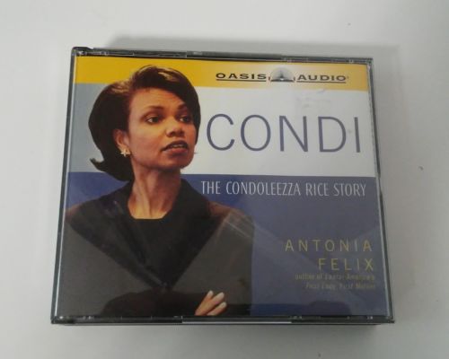 Condi Condoleezza Rice Audio Book on CD Antonia Felix 4 Discs