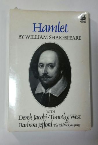 NIB Shakespeare Hamlet, Old Vic Company, Derek Jacobi, Timothy West, Cassettes