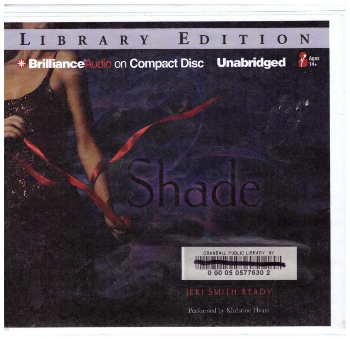 SHADE Audio Book Cds Jeri Smith-Ready audiobook