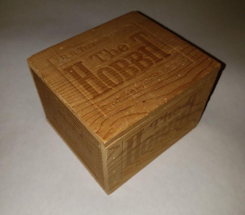 The Hobbit Dramatized Audio Cassette Set of 6 in Wooden Box Mind's Eye