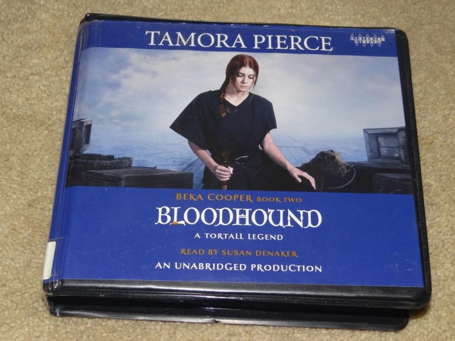 BLOODHOUND A Tortall Legend: Beka Cooper Book Two TAMORA PIERCE Unabridged 15 CD