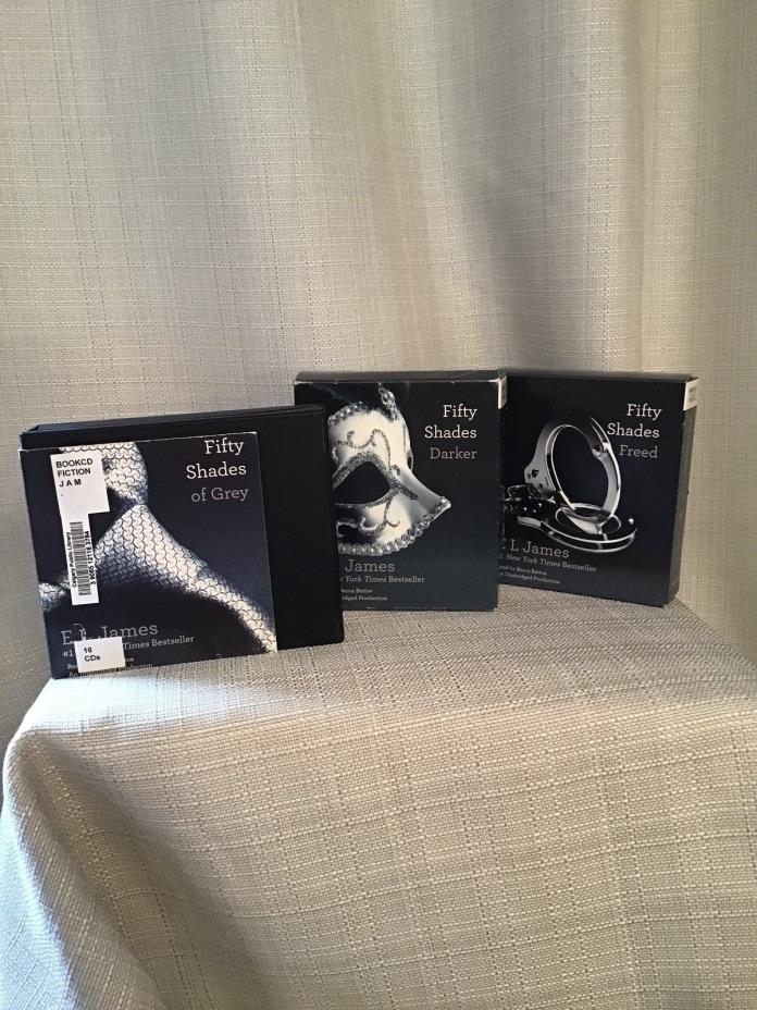 Fifty Shades Trilogy: Fifty Shades Trilogy Audiobook Bundle : Fifty Shades of Gr