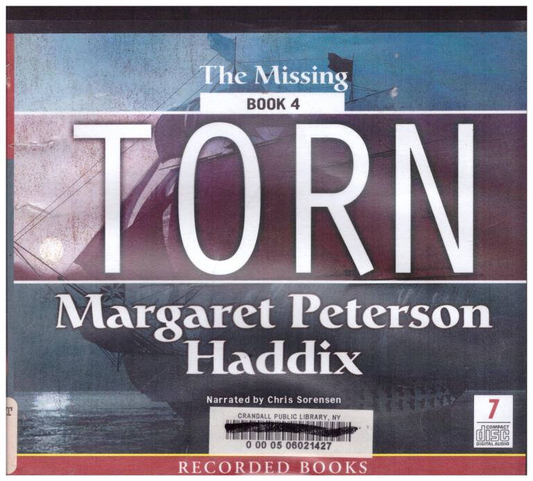 Torn The Missing Book 4 Margaret Peterson Haddix Audio Books CDs audiobook