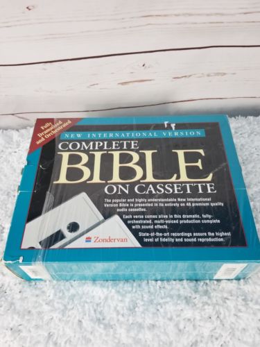 Complete Bible On Cassette New International Version Fully Dramatized