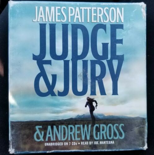 Judge & Jury, James Patterson Unabridged 7 CD's Audiobook read by Joe Mantegna