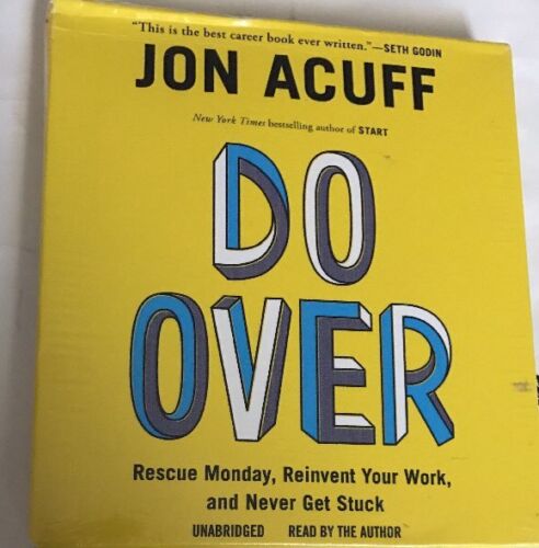 Do Over by Jon Acuff CD 2015 Unabridged