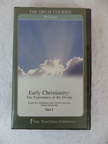 EARLY CHRISTIANITY Part 2 ONLY Great Courses Teaching Company 6 Audio Cassettes