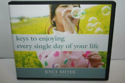 Keys To Enjoying Every Single Day Of Your Life by Joyce Meyer - 4 Audio CD Set