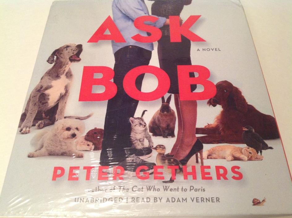 Ask Bob by Peter Gethers 2013 Unabridged 9 CDs New Audiobook