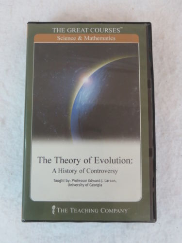 THEORY OF EVOLUTION: HISTORY OF CONTROVERSY Great Courses Teaching Co Audio Cass