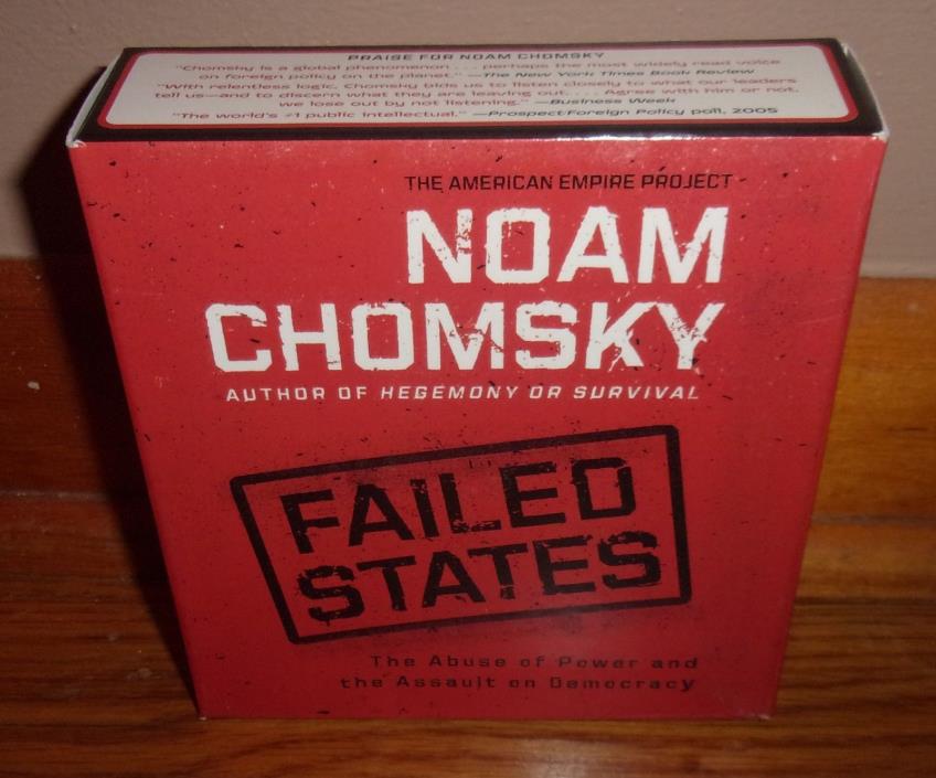 FAILED STATES-Abuse of Power-Assault on Democracy-NOAM CHOMSKY-Unabridged 10 CDs