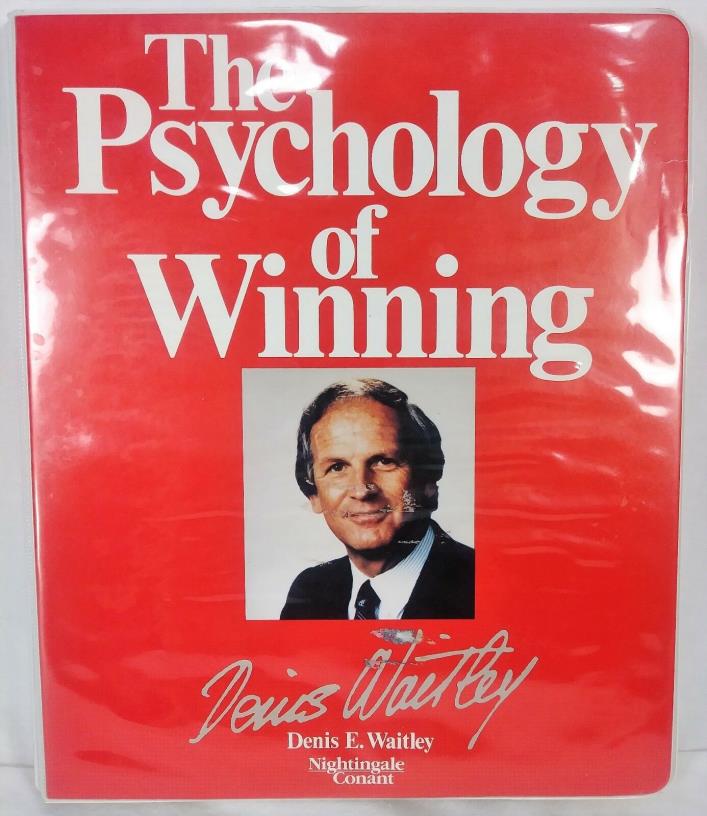 The Psychology of Winning 6 Book Tapes Denis E Waitley