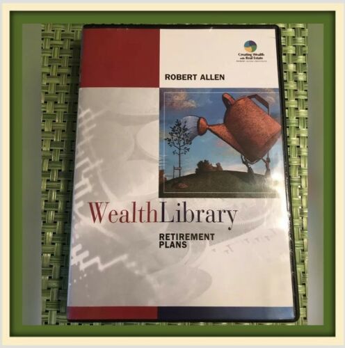 Wealth Library RETIREMENT PLANS  by Robert Allen Vol 4  5 DC  Set JJ Childers