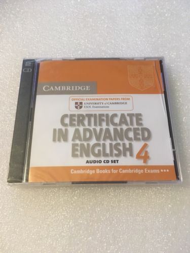 Cambridge University Certificate In Advanced English 4 - Audio CD 2 Disc Set New