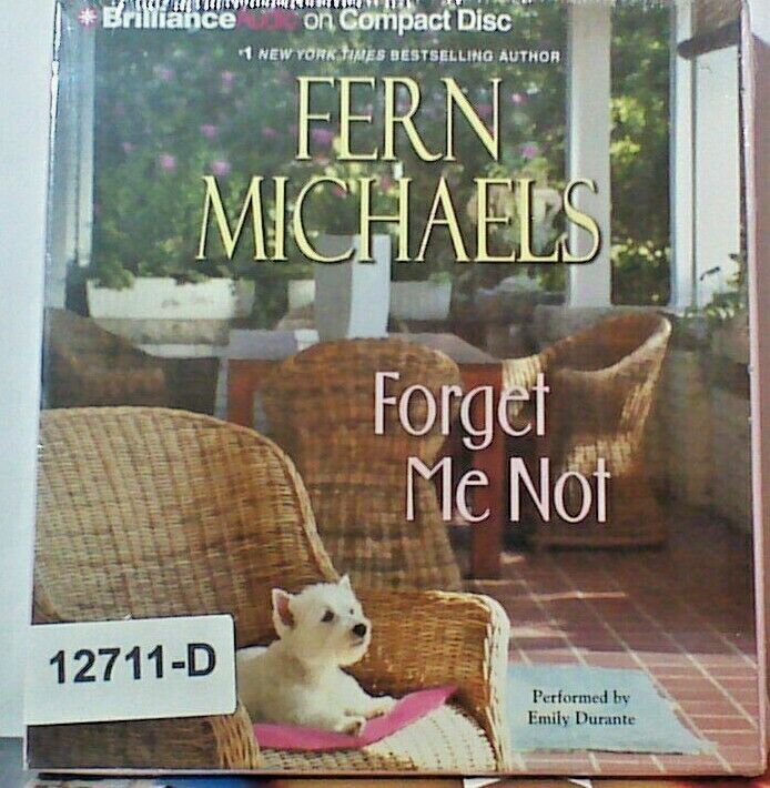 NEW *Sealed* AUDIO BOOK on CDs FORGET ME NOT  Fern Michaels 02