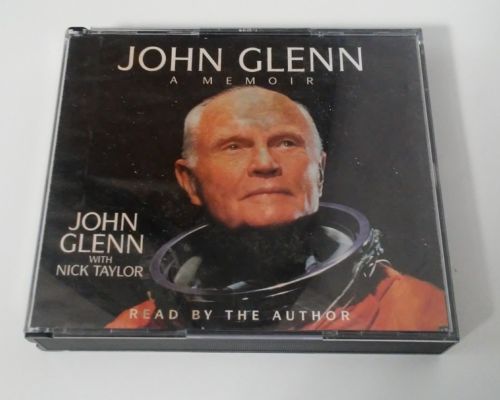 JOHN GLENN with NICK TAYLOR A MEMOIR AUDIOBOOK 5 CD Set