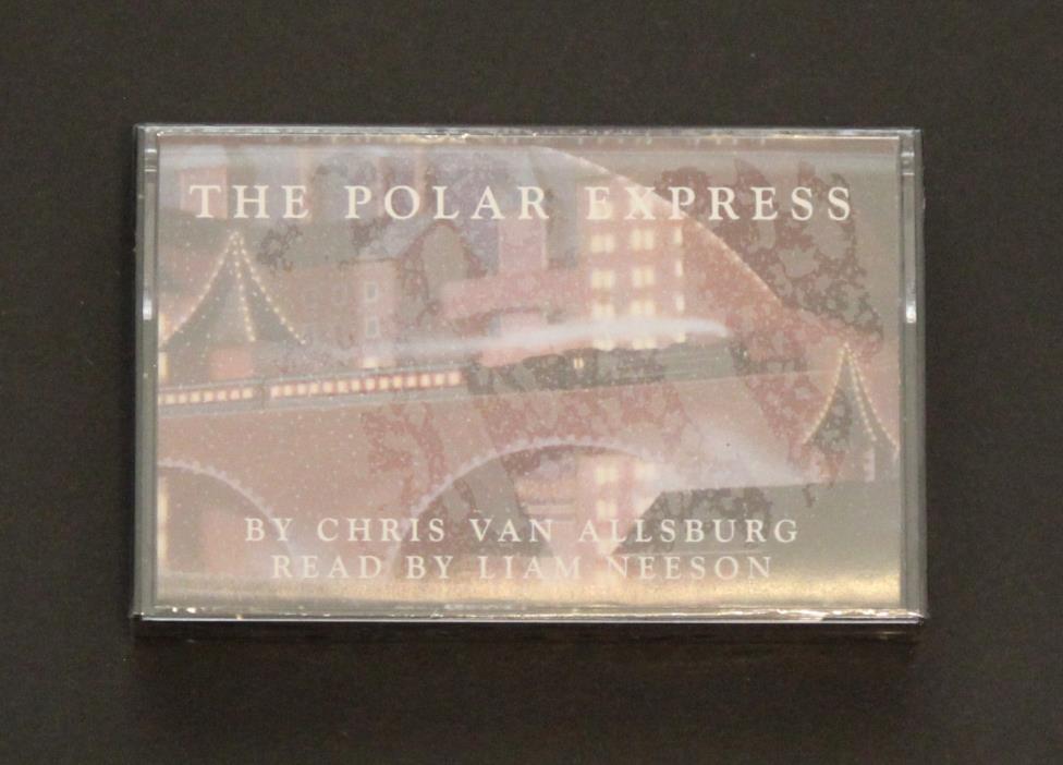 NEW! The Polar Express by Chris Van Allsburg (1999 Cassette) Read by Liam Neeson