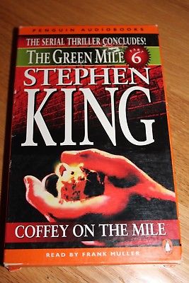 STEPHEN KING THE GREEN MILE Part 6 Coffey On the Mile AUDIO TAPE Cassette BOOKS