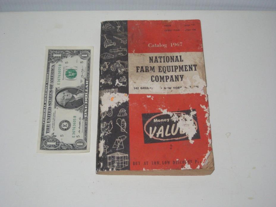 Vintage 1967 National Farm Equipment Company Catalog Agriculture Home Garden