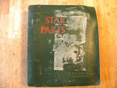 1966 STAR PARTS COMPANY CATALOG ELEVATOR HARDWARE TOOLS MOLDS CABINETS BELTS OLD
