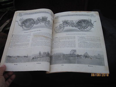 Antique Minneapolis Threshing & Steam Engine Tractor & Equipment Booklet