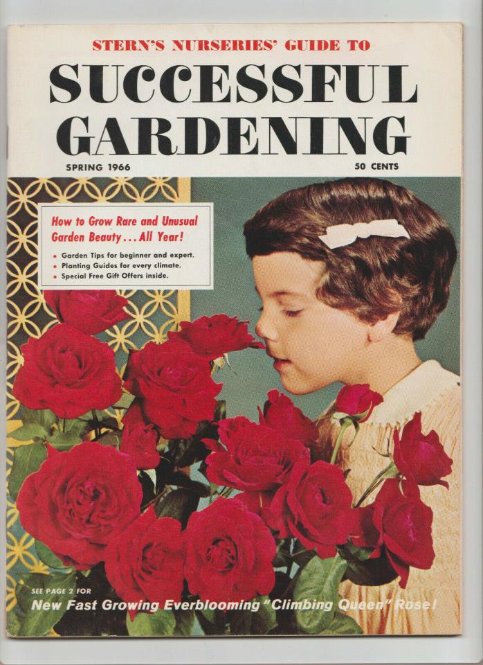 Vintage Stern's Nurseries Catalogs 1966 & 1962 Geneva NY garden flowers plants
