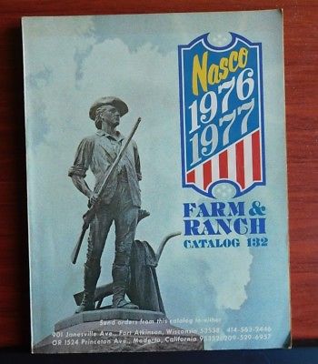 1976-1977 Nasco Farm & Ranch Catalog #132 - 334 pages color illustrated