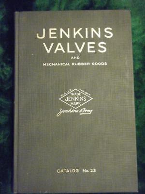 Jenkins Valves & Mechanical Rubber Goods Catalog No. 23 c. 1933  Book