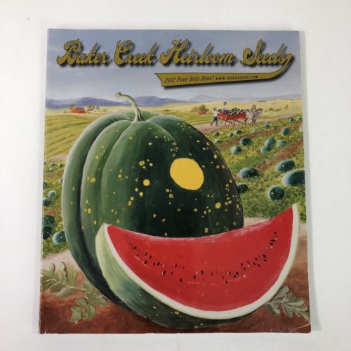 2012 Baker Creek Heirloom Seeds Book Catalog Pure Seed Paperback