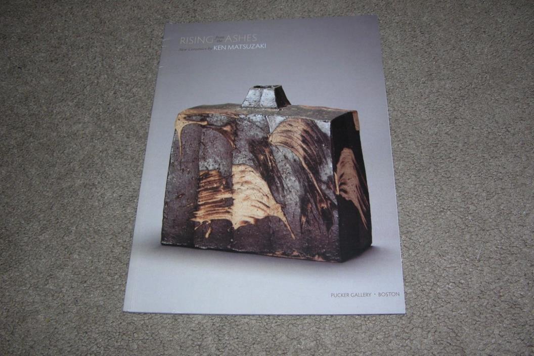 Japanese Ceramics/Pottery Ken Matsuzaki Catalog, Pucker Gallery Boston MA